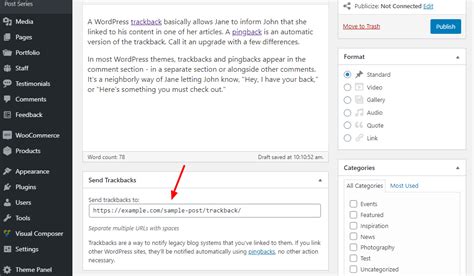 using the following trackback link navigate to this website|WordPress Pingbacks and Trackbacks Explained + Why to.